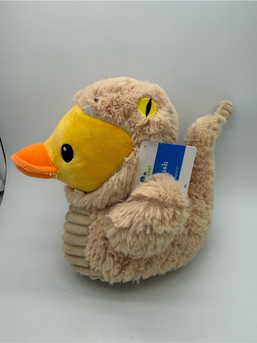 Way To Celebrate Quakerz Rattlesnake Snake Rubber Duck Plush Toy NWT Costume